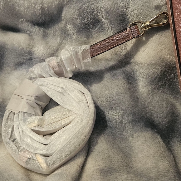 Kate Spade Glimmer KE460 Pink Glitter Satchel NWT Retails $329 - Picture 7 of 11